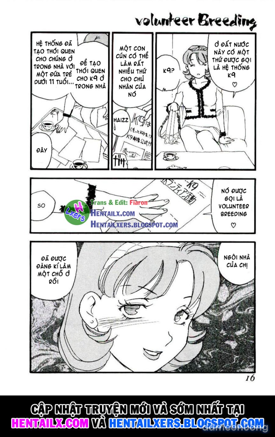 Volunteer Breeding 