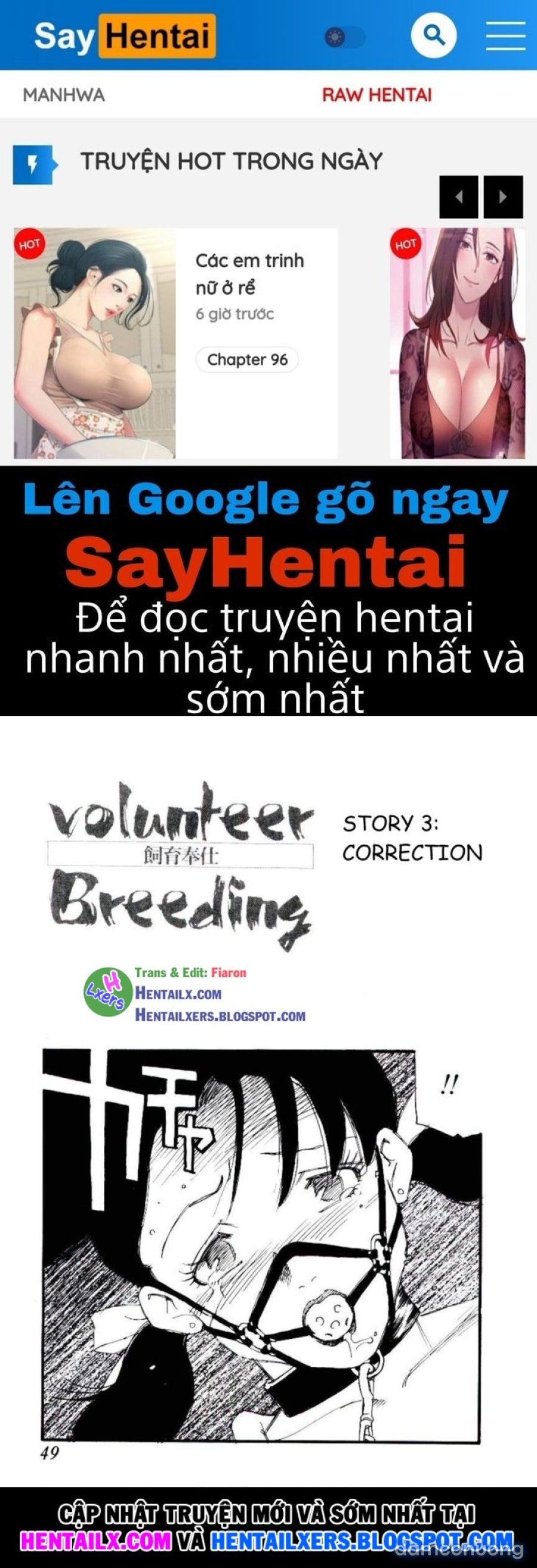 Volunteer Breeding 