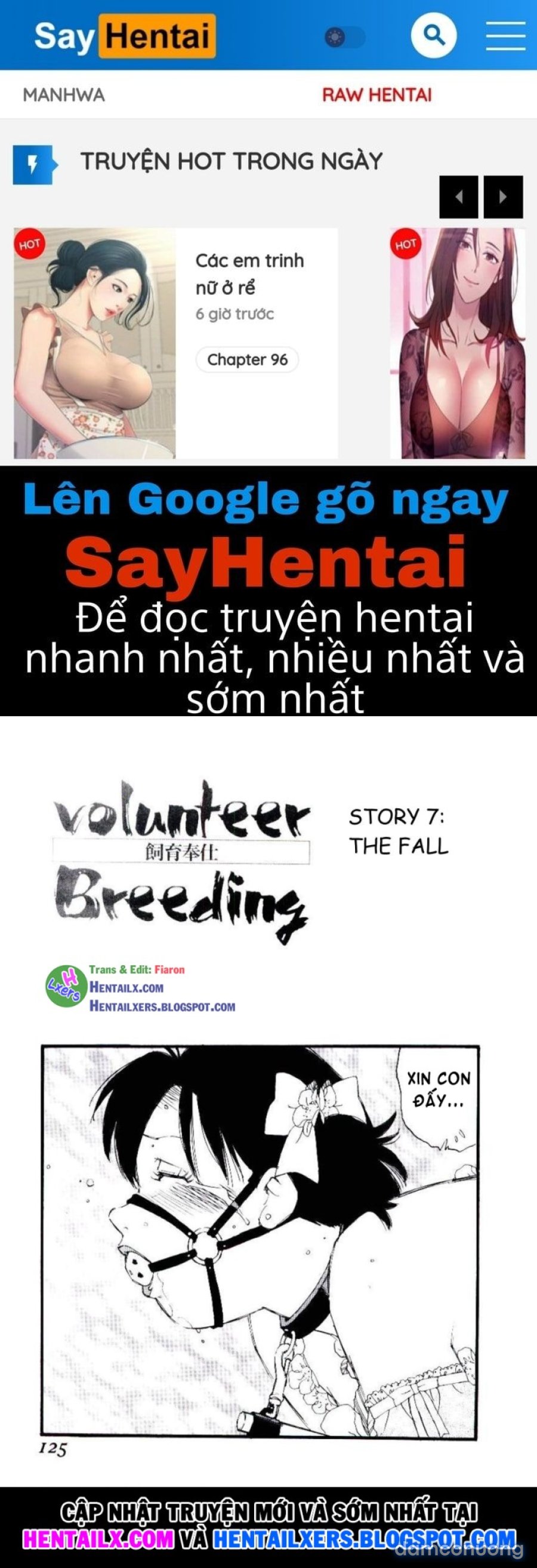 Volunteer Breeding 