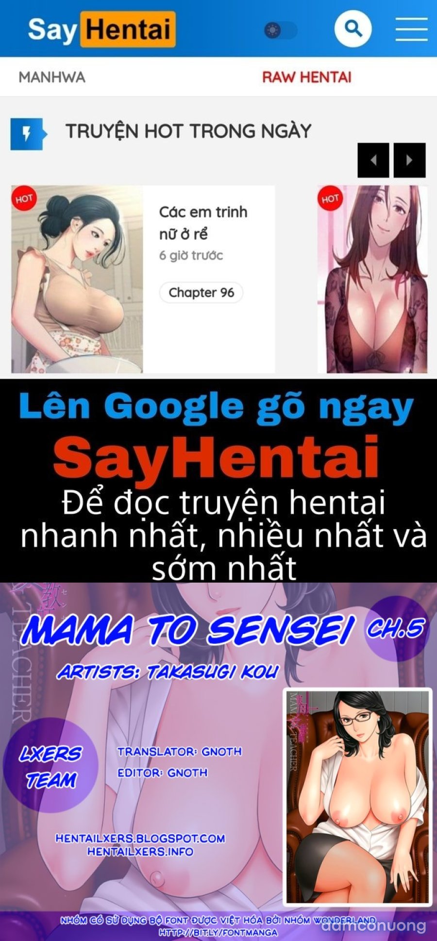 Mama to Sensei 