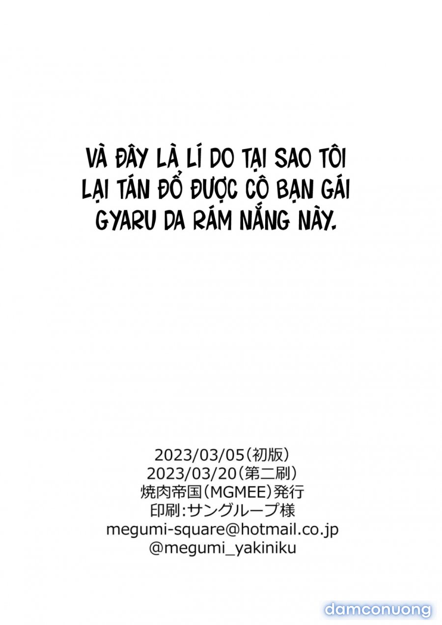 Lí do tôi có có bạn gái là cô nàng gyaru da ngăm! 