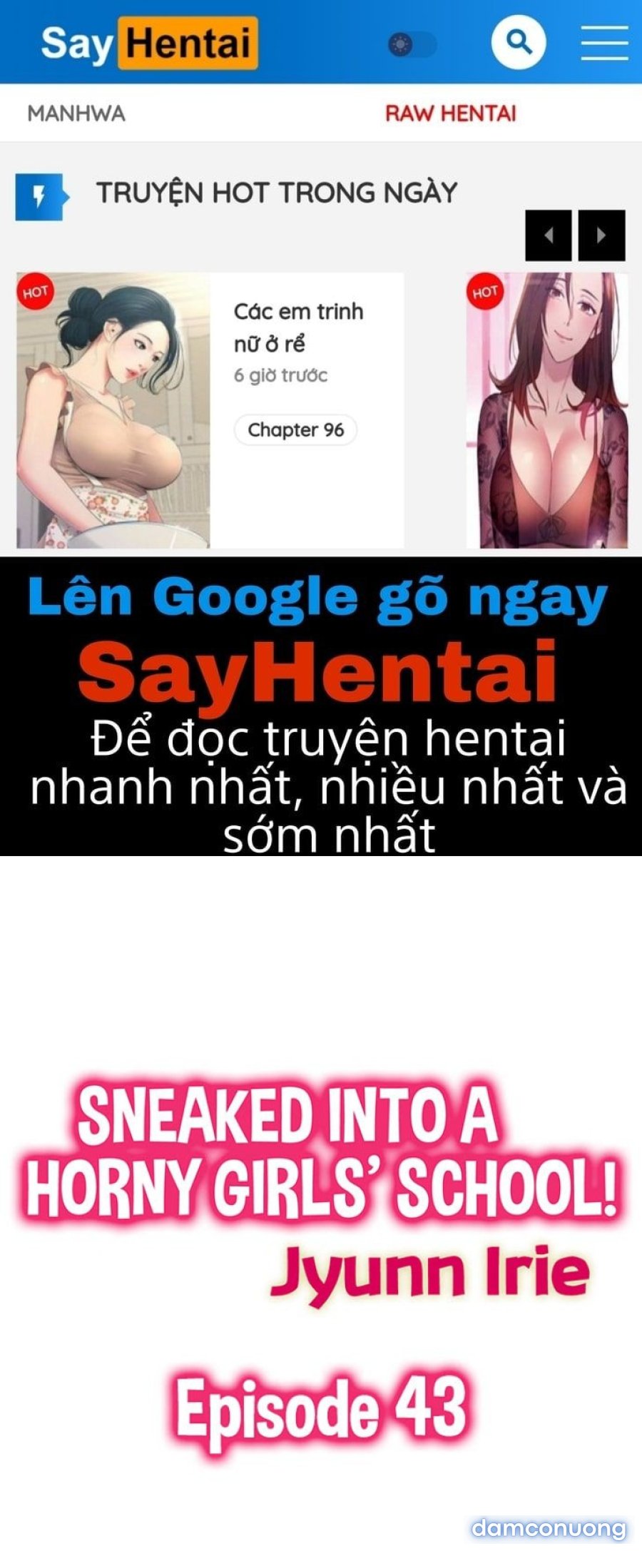 Lạc Vào Ngôi Trường Của Những Cô Gái Nứng Tình! 