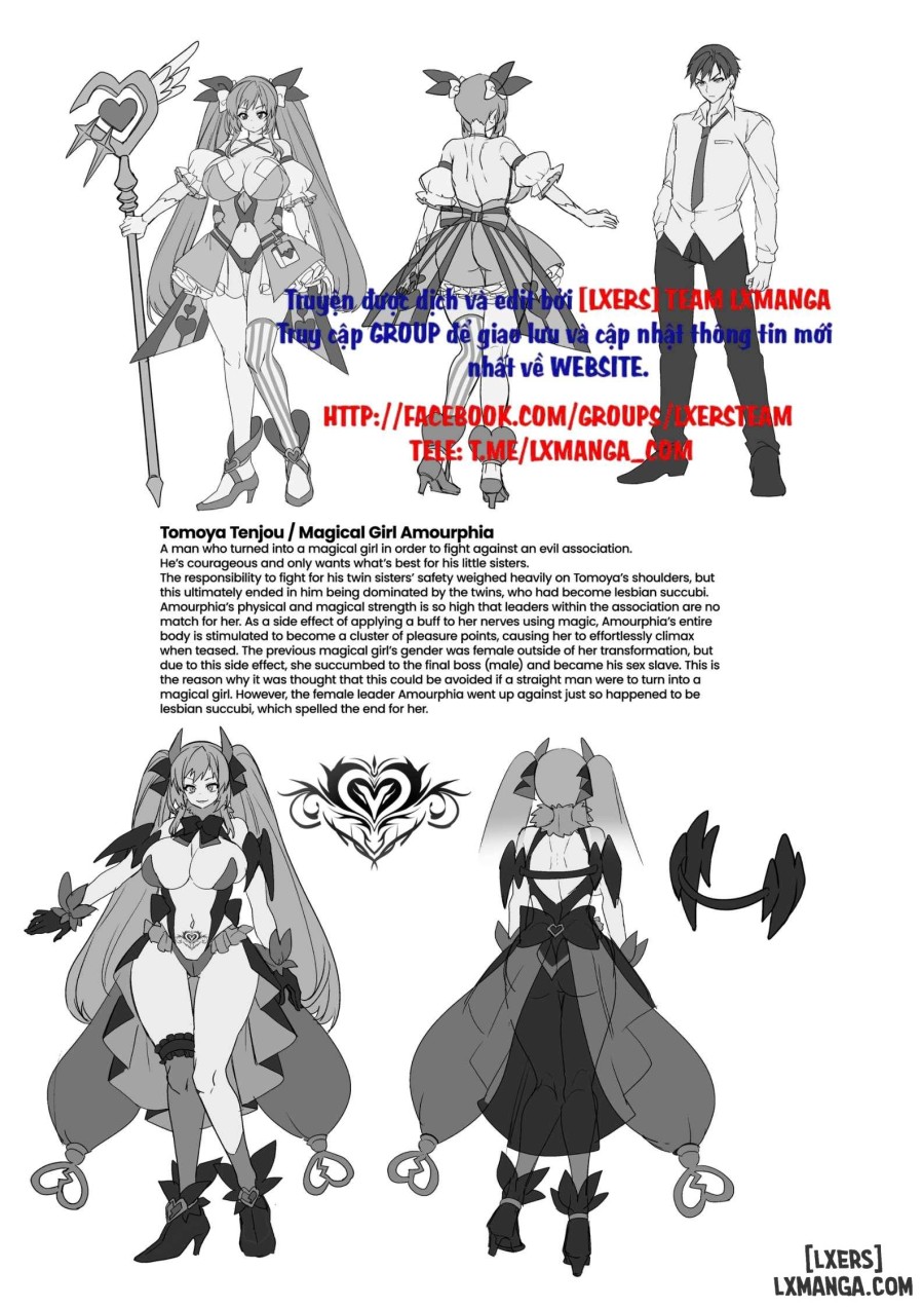 Gender Bending Magical Girl vs Lesbian Succubi 
