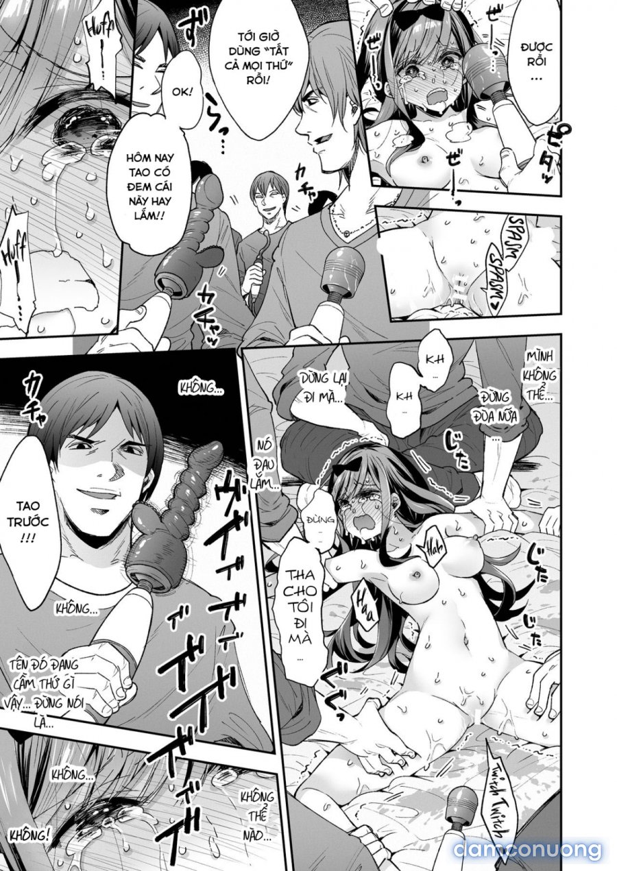 The Toy Girl Weeps in Endless Pleasure 