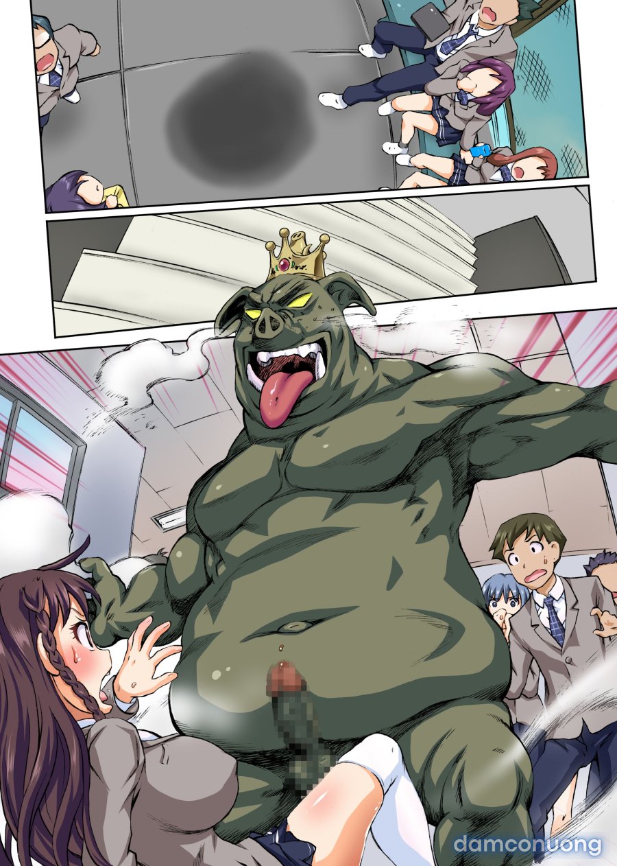 Yokubou no Mama ni Yarimakure! ~Zetsurin Orc ni Natta node Gakuen 