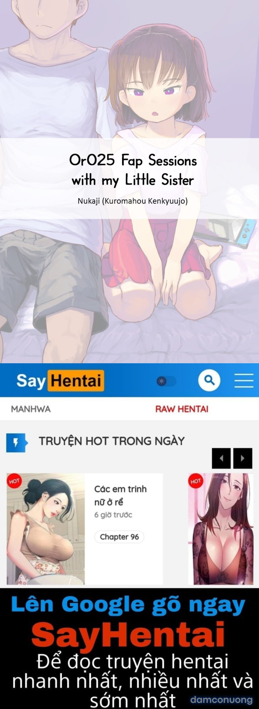 Fap cùng em gái 