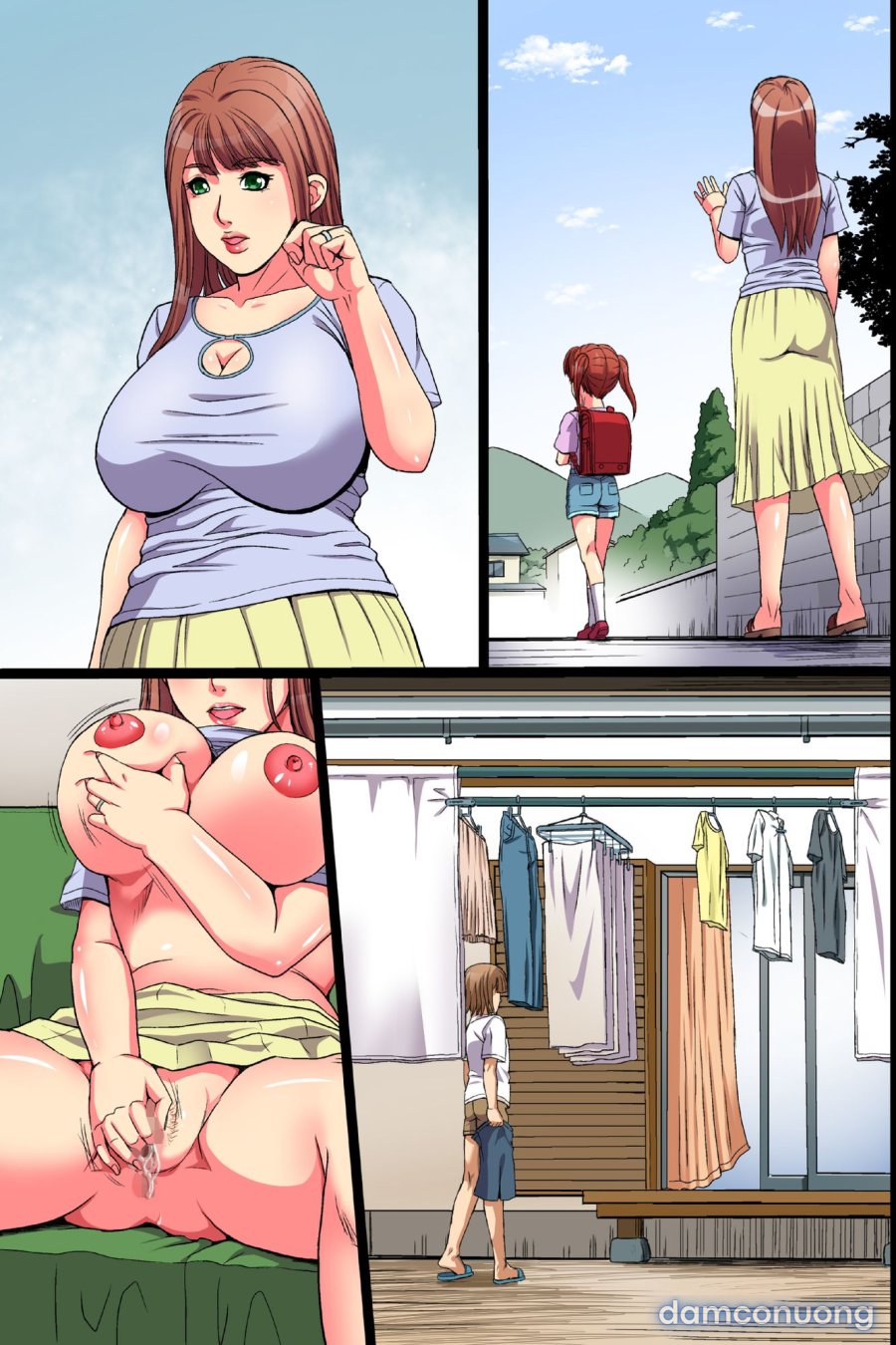 Teishuku na Tsuma no Ura no Kao 