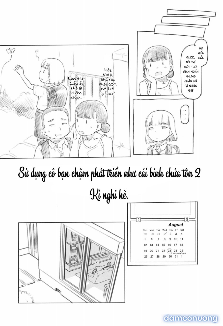 Sử dụng cô bạn chậm phát triển như cái bình chứa tôn 