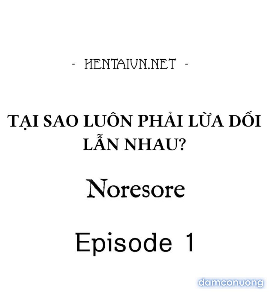 Tại sao luôn phải lừa dối lẫn nhau? 