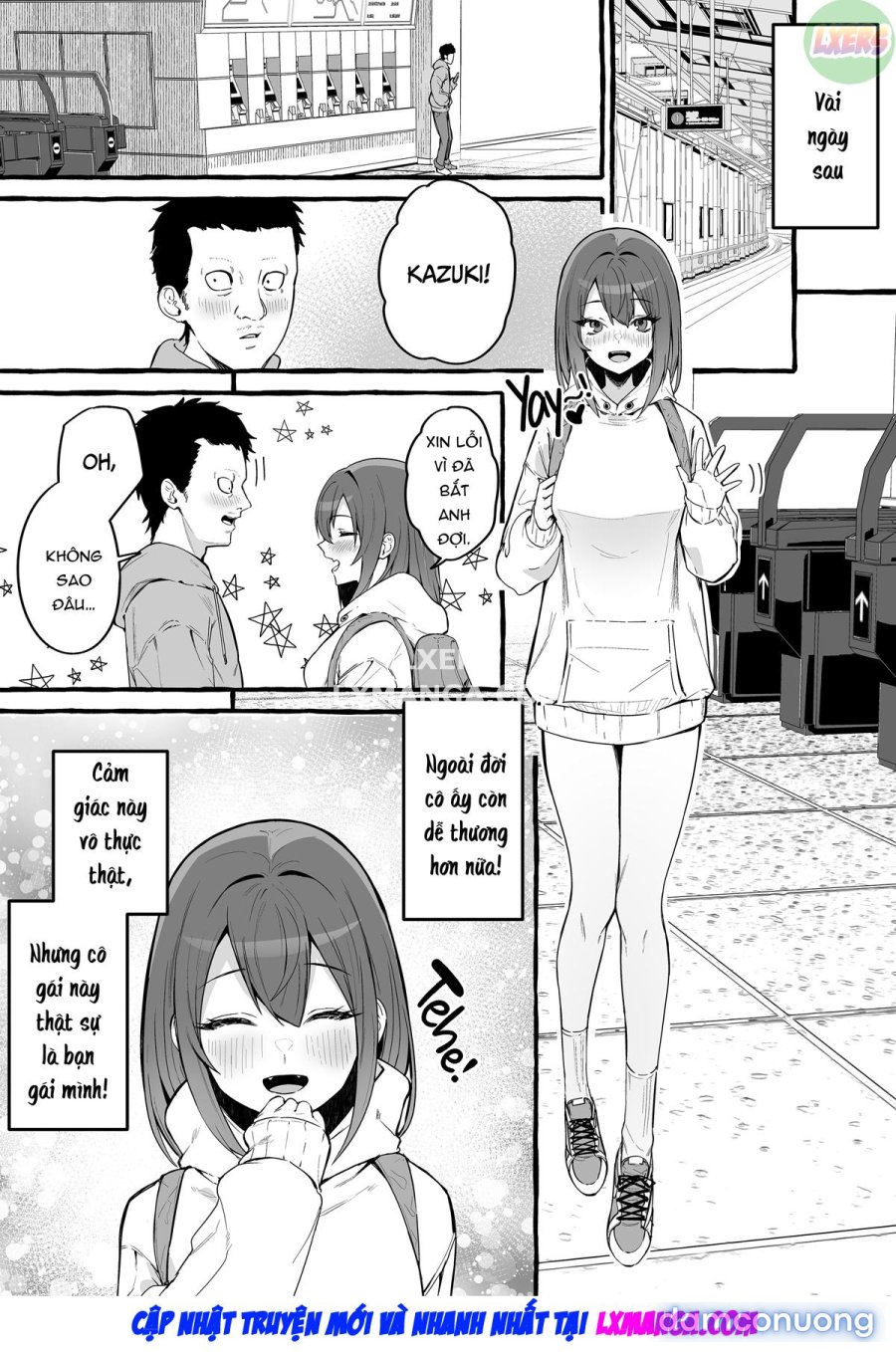 Net de Deatta Kyonyu Kanojo to Attara Shiboritoraremakutta Hanashi. 