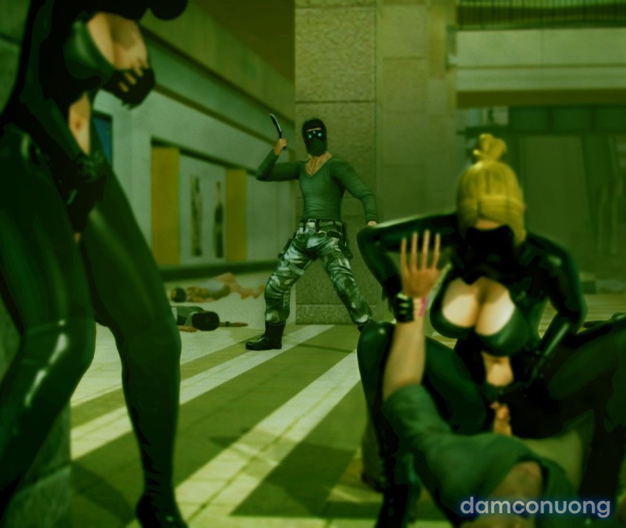 Gasmask Female Fighters 