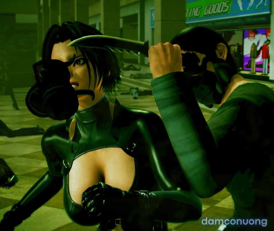 Gasmask Female Fighters 