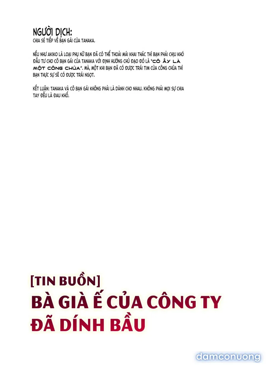 [Tin buồn] Bà già ế của công ty đã dính bầu (nguyên tác) 
