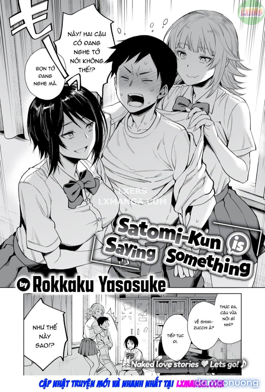 Satomi-kun is Saying Something 