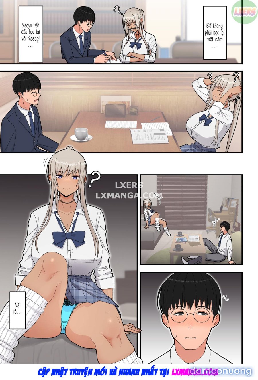 Class no Kinpatsu Kyonyuu Gal to Itya Love Ecchi suru Hanashi 