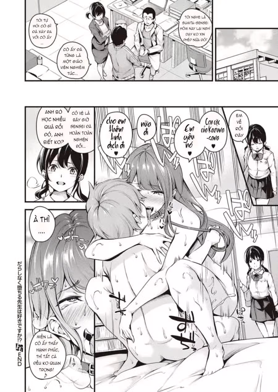 Darashinaku Ochiru Sensei Wa Suki Desuka!? 