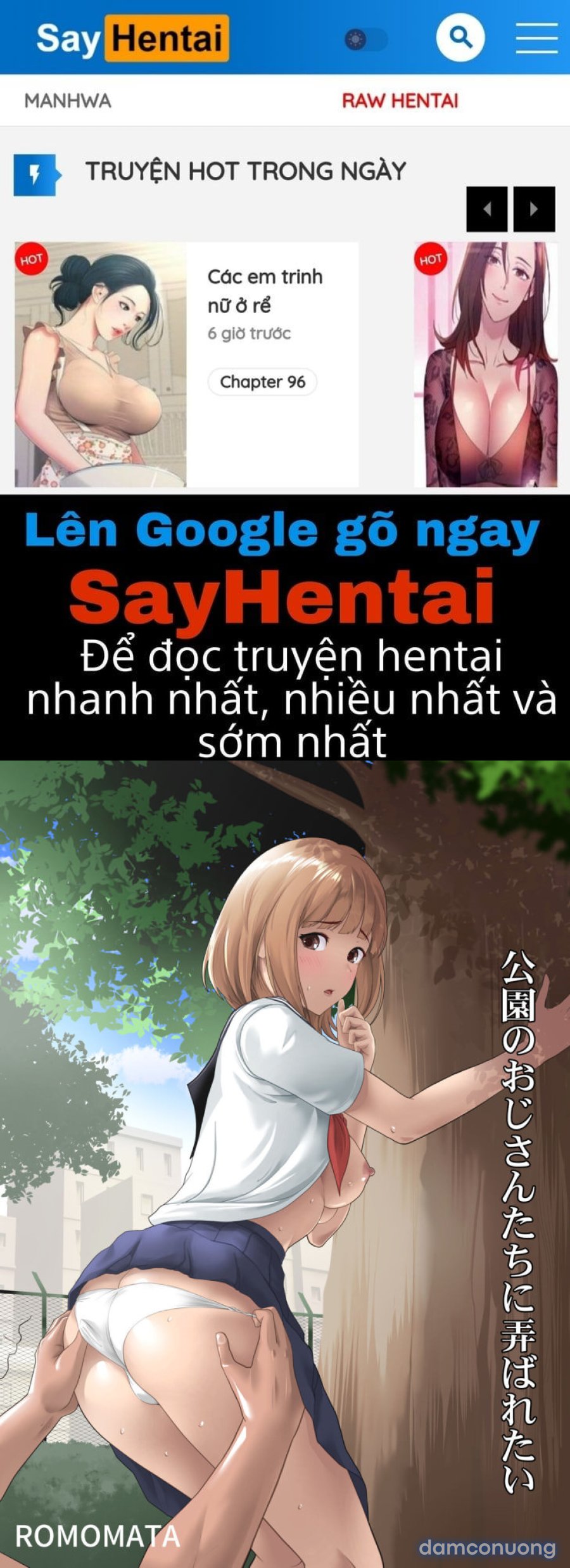Tôi Bị Ông Chú Trong Công Viên Chơi Đùa 