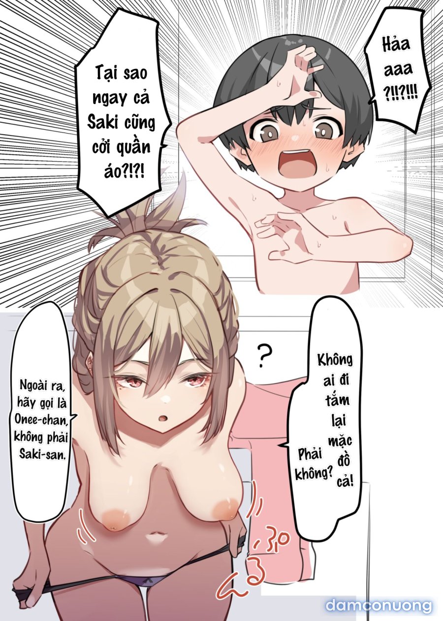 Saki-chan cùng cậu em trai shota 