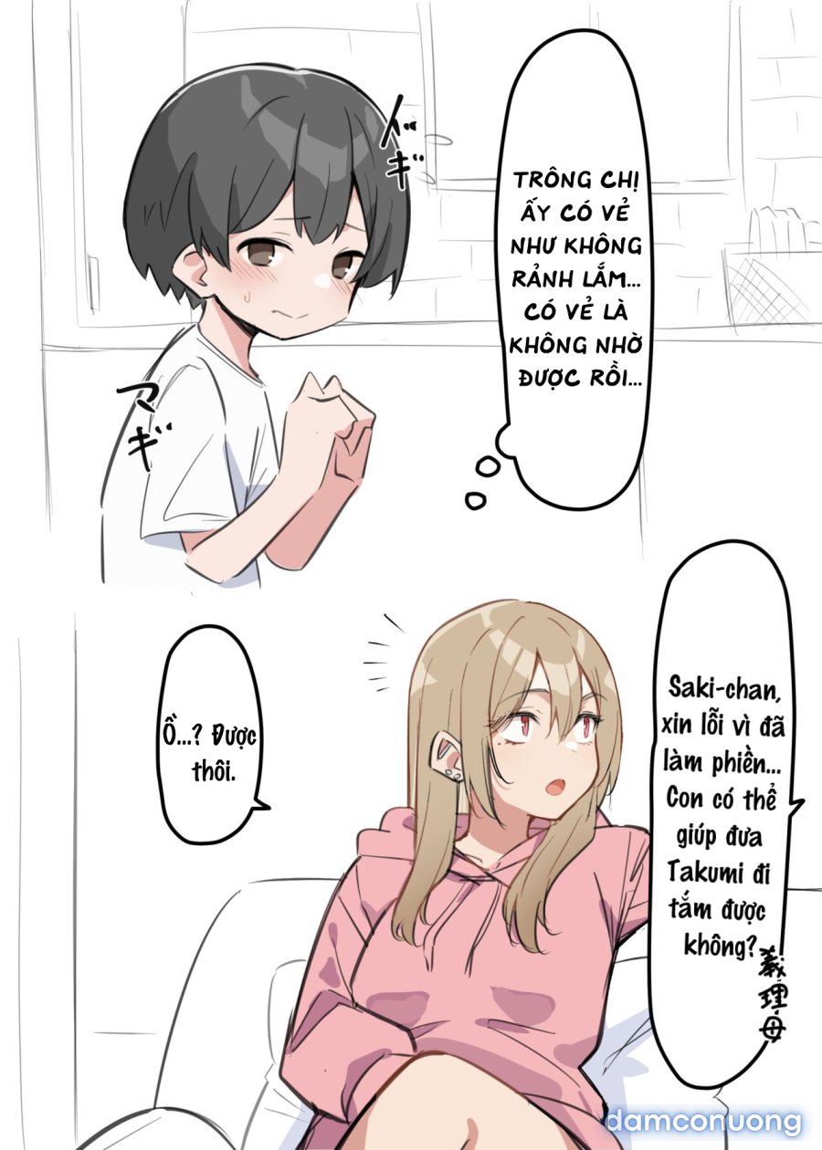 Saki-chan cùng cậu em trai shota 