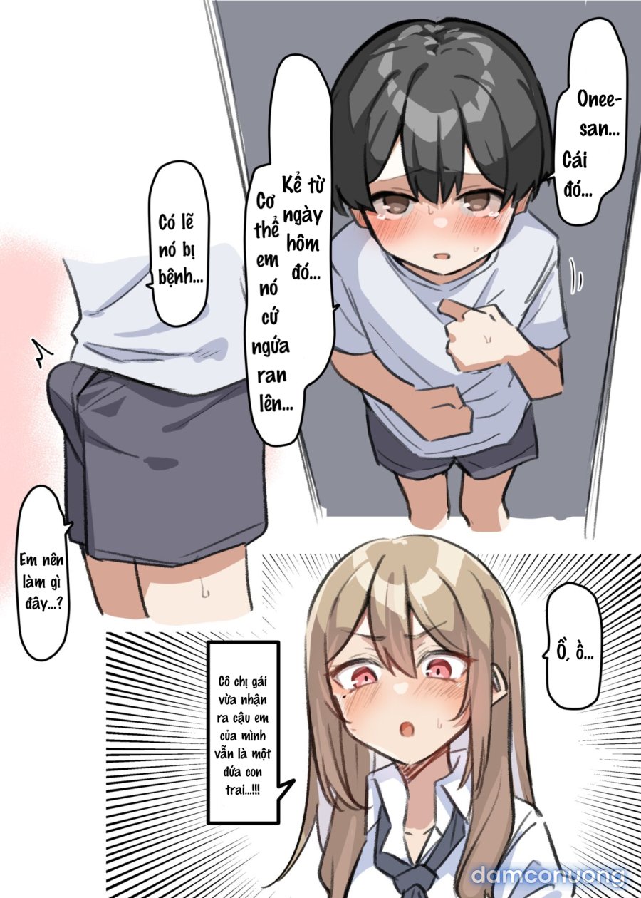 Saki-chan cùng cậu em trai shota 
