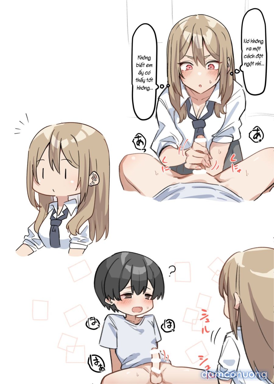 Saki-chan cùng cậu em trai shota 