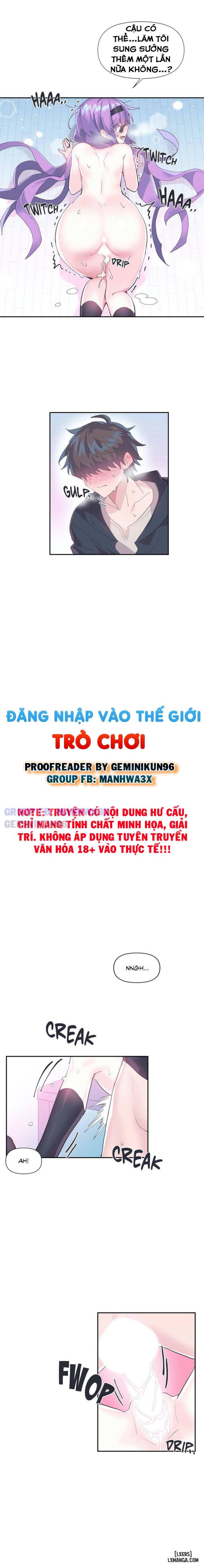 Đăng nhập vào thế giới trò chơi 