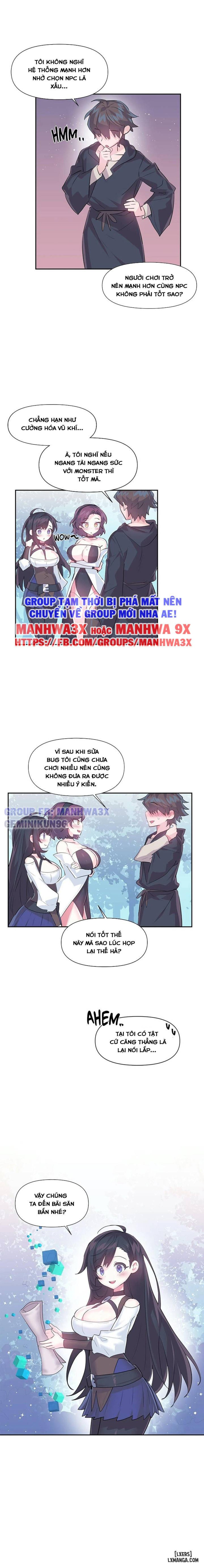 Đăng nhập vào thế giới trò chơi 