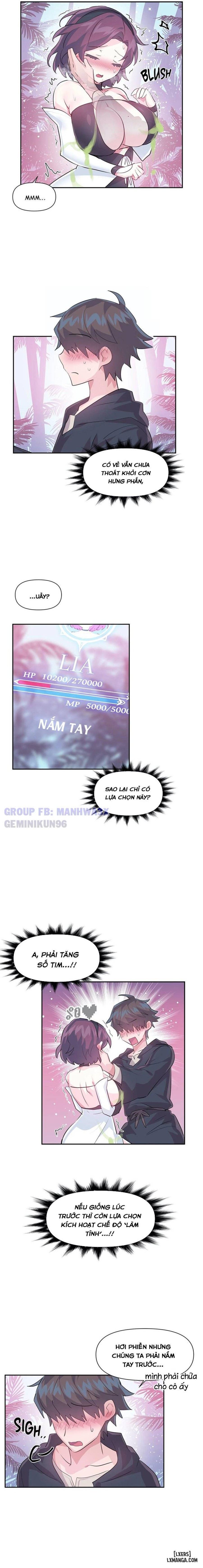 Đăng nhập vào thế giới trò chơi 