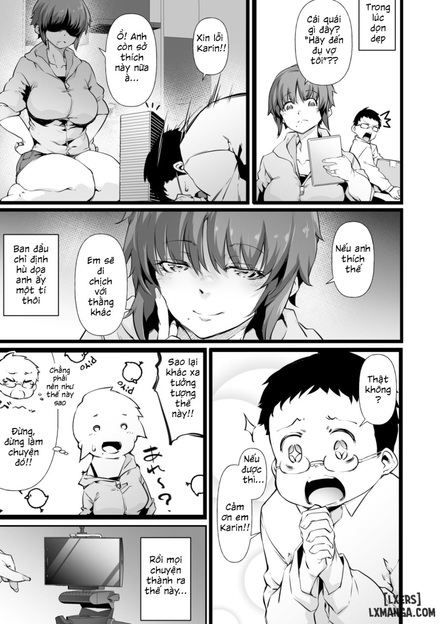 Karin-san no Himitsu no Kao to Ikenai Douga 