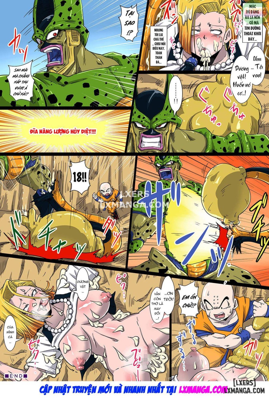 Namahamechuu ni Cell ni Kyuushuu Sare Shokushuzeme ni Au 18-gou 