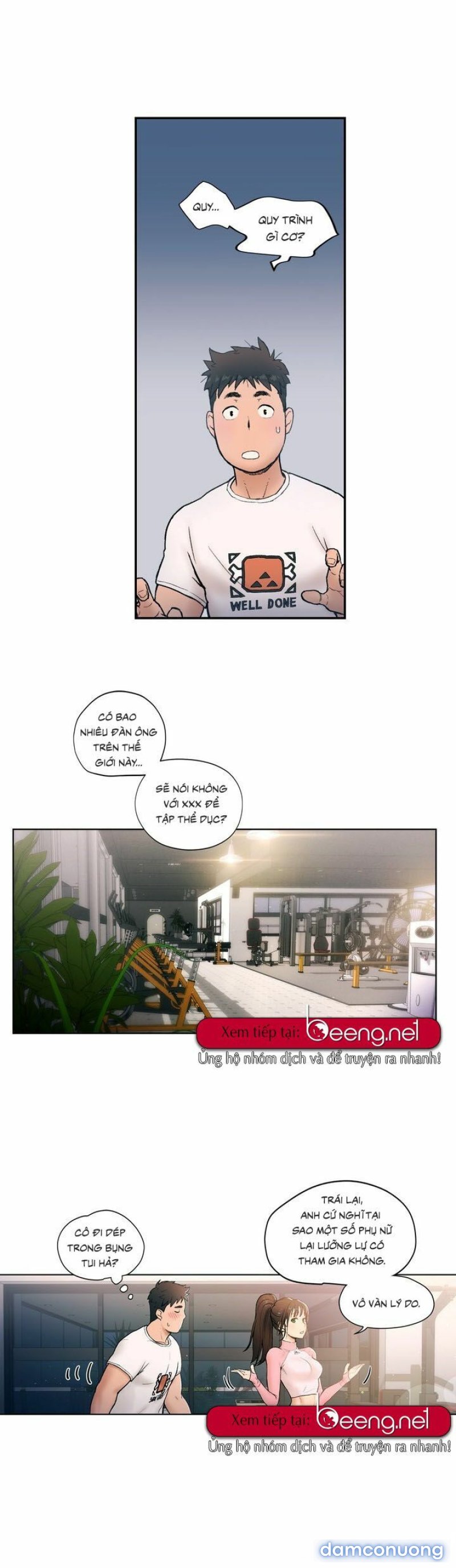 Phòng Tập Gym Bí Mật 