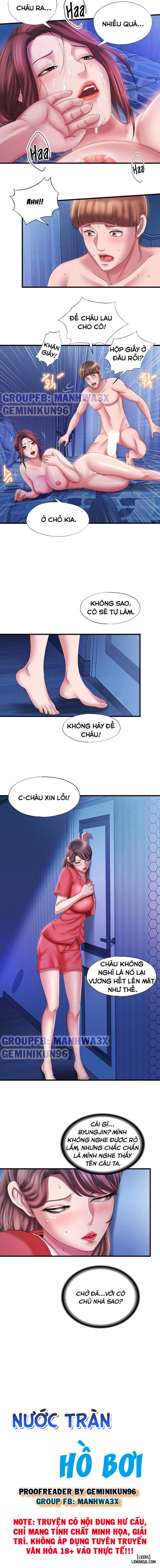 Nước Tràn Hồ Bơi 