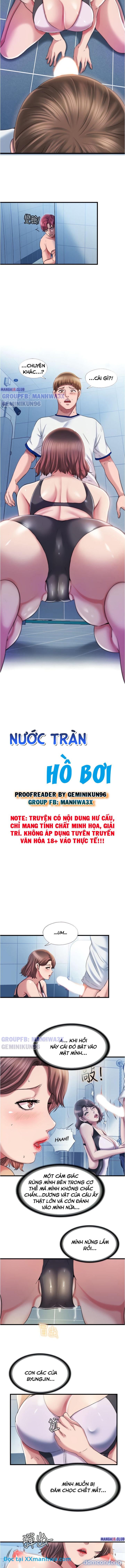 Nước Tràn Hồ Bơi 