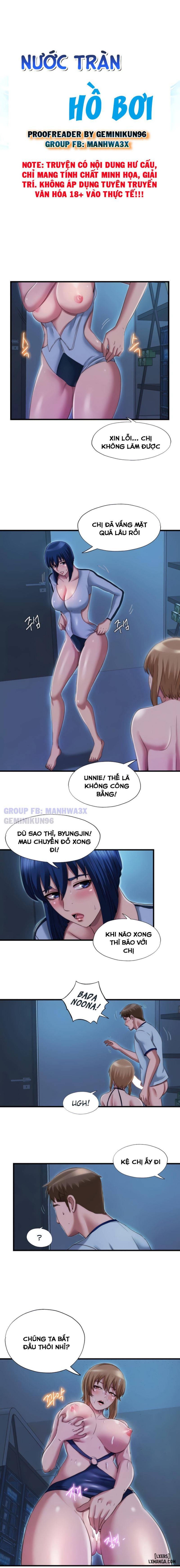 Nước Tràn Hồ Bơi 