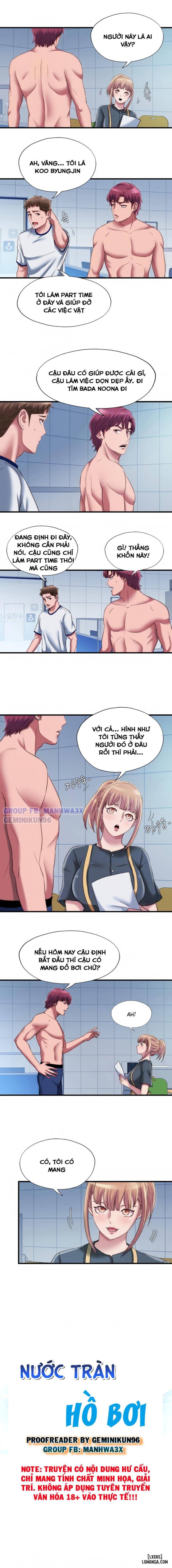 Nước Tràn Hồ Bơi 