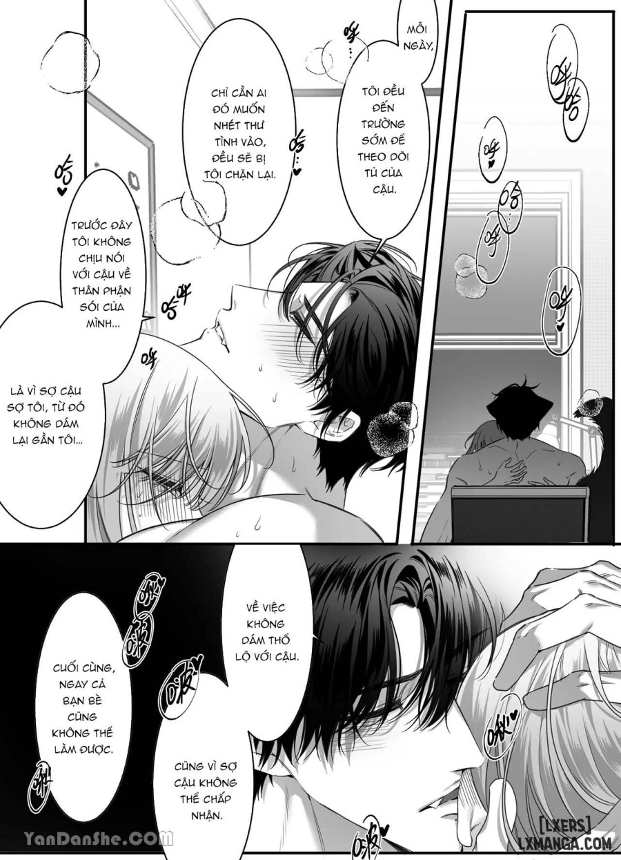 kẻ thù hóa ra là một người sói khổ dâm! 