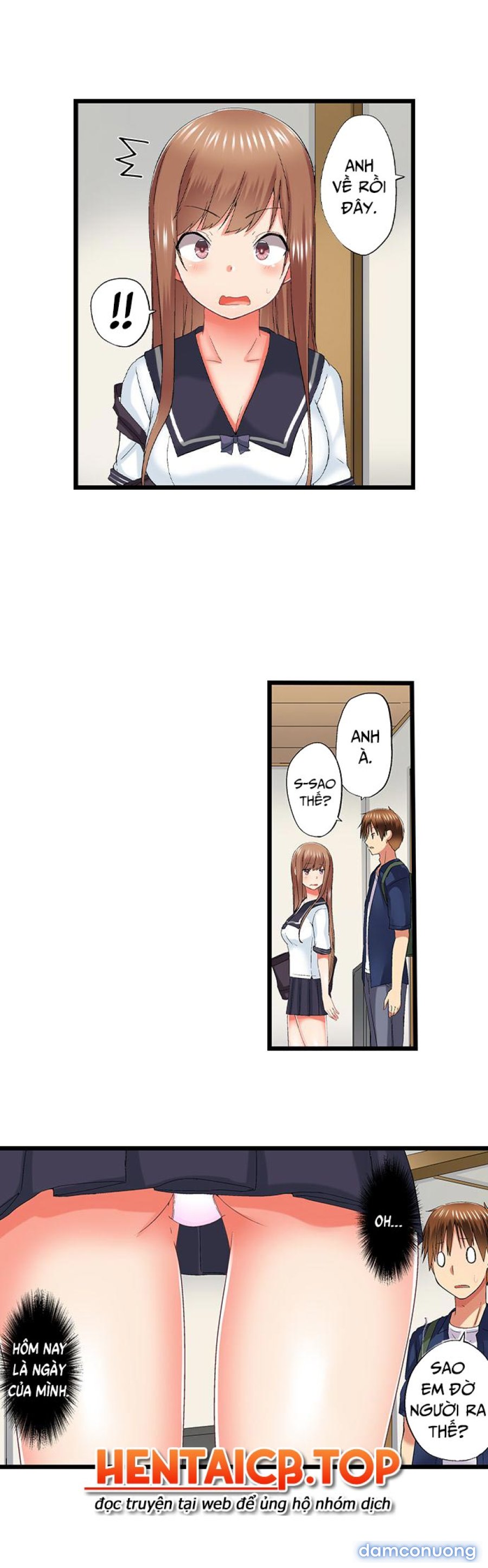 Anh trai và hai cô em dâm dãng 