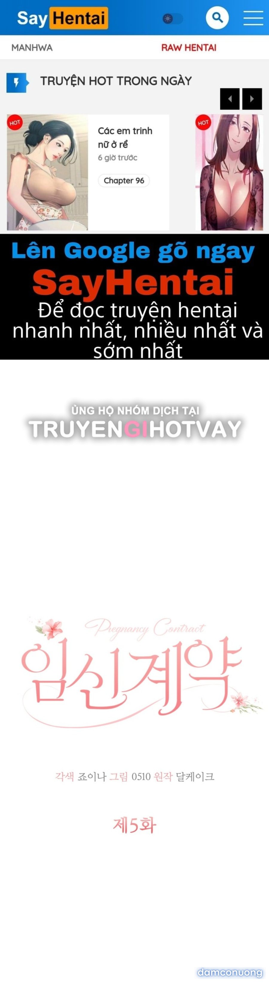 [18+] Hợp Đồng Mang Thai 