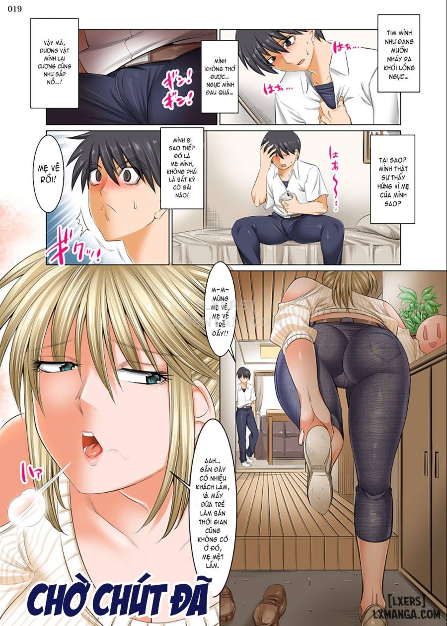 Hiru wa Tomodachi no Okaa-san Yoru wa Ore no Oyome-san 