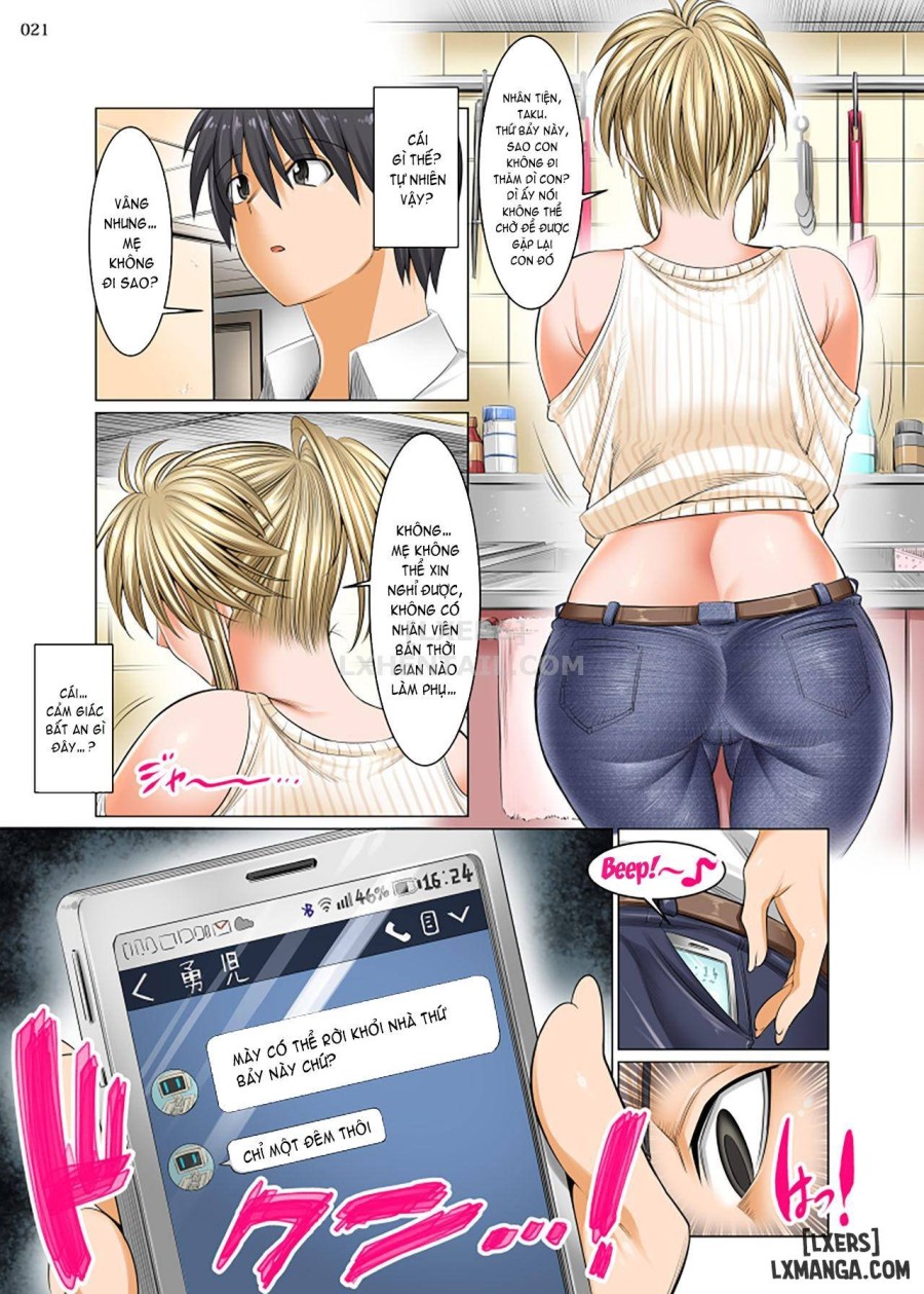 Hiru wa Tomodachi no Okaa-san Yoru wa Ore no Oyome-san 