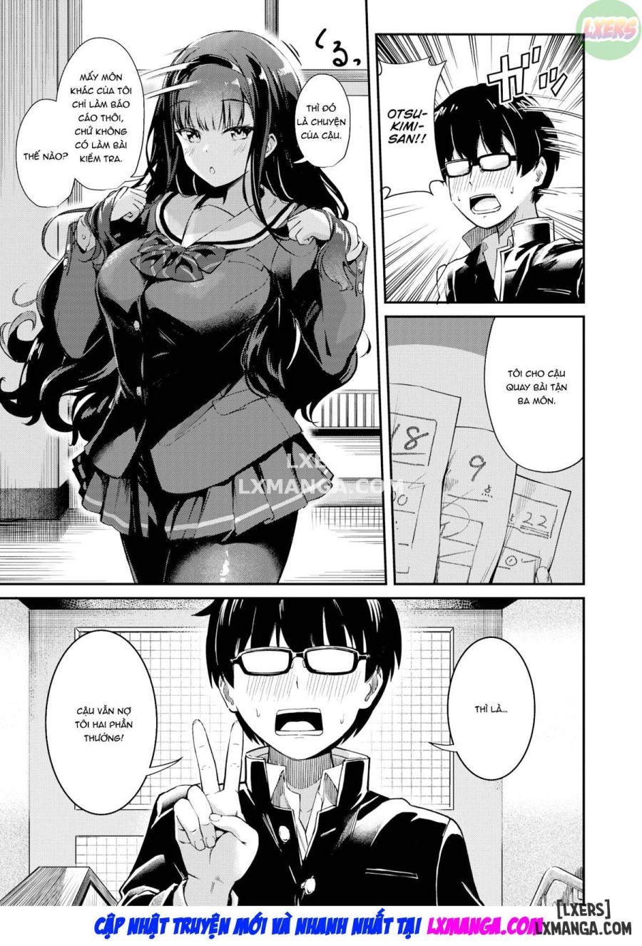 Otsukimi-san Can't Study 