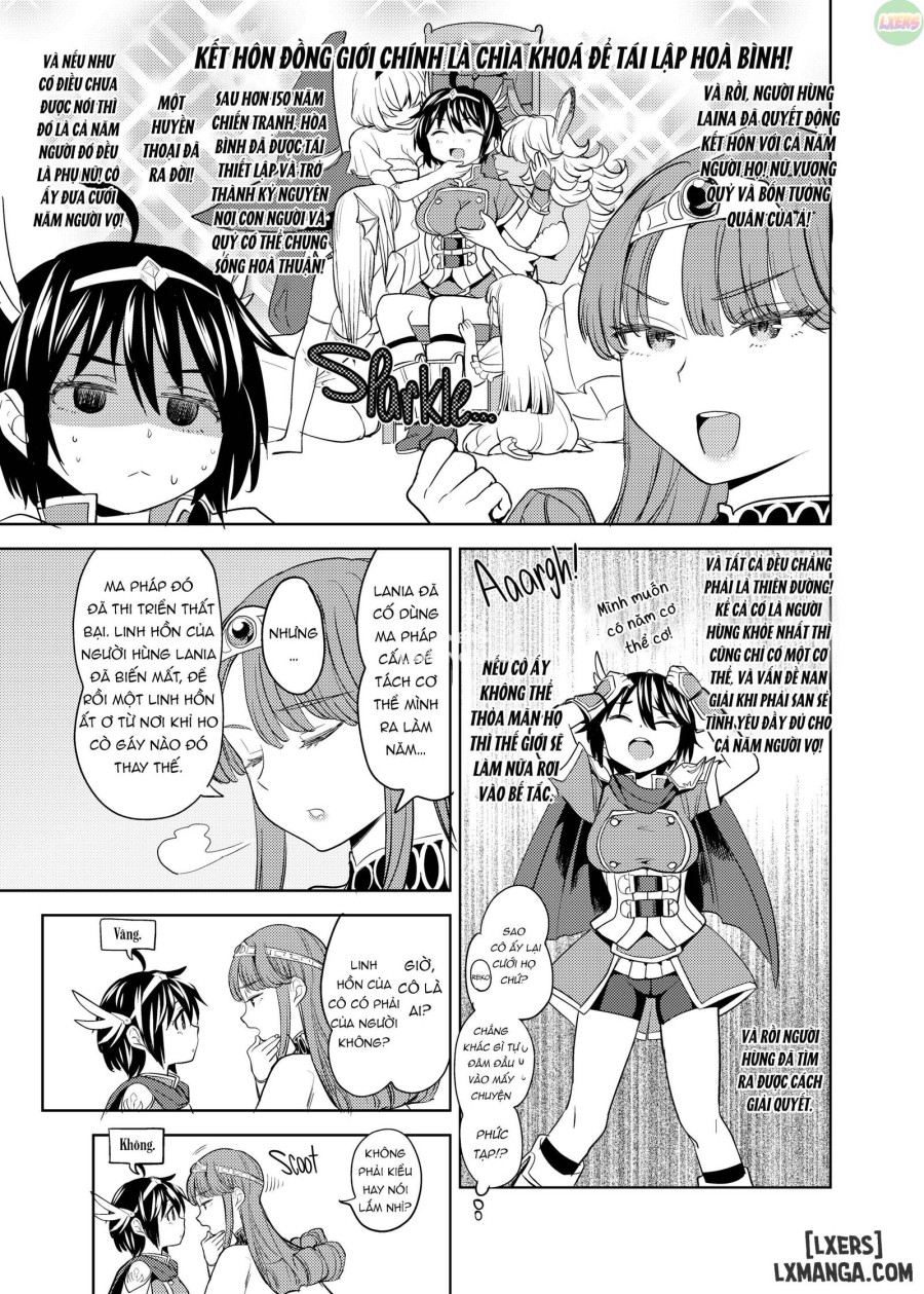 Onna Yuusha ni Tensei Shitara Mazoku no Tsuma ga 5-nin mo Irurashii 
