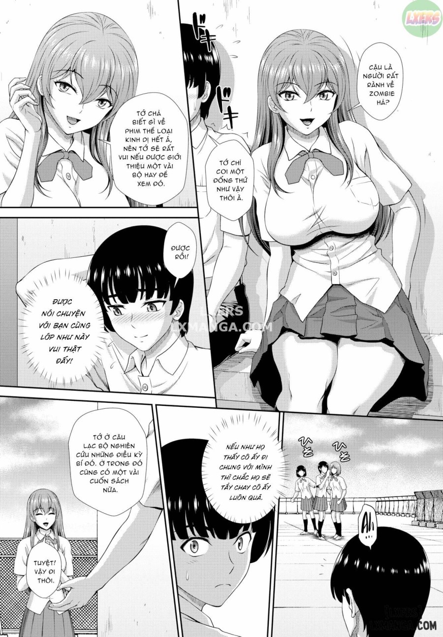 The Path to Salvation for a Zombie Girl is Creampie Sex 