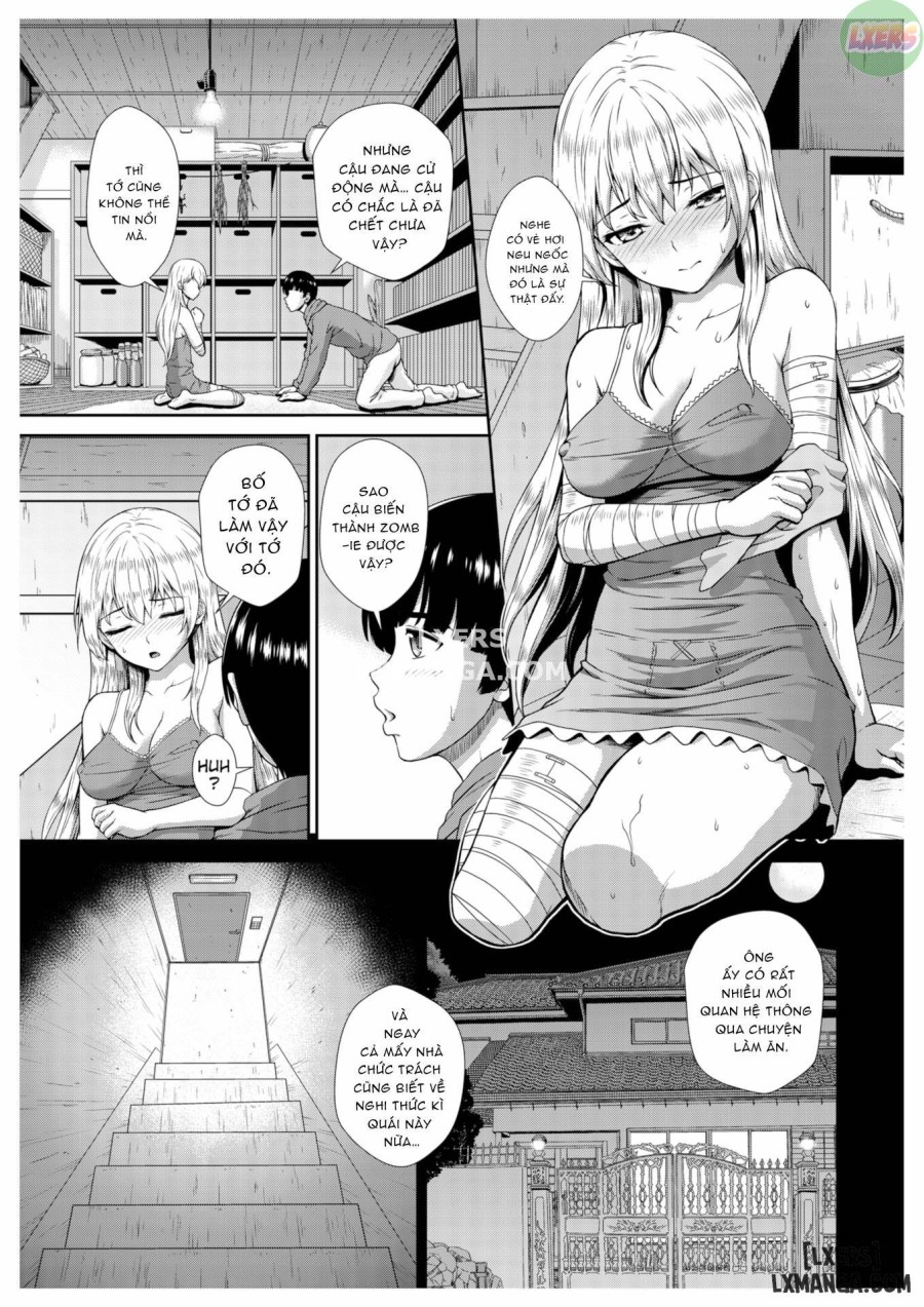 The Path to Salvation for a Zombie Girl is Creampie Sex 