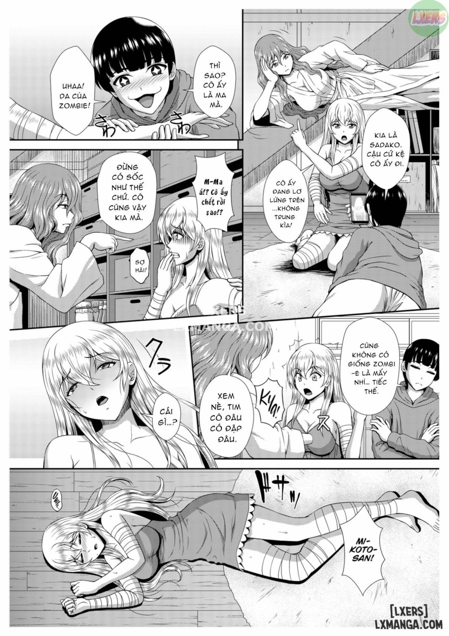 The Path to Salvation for a Zombie Girl is Creampie Sex 