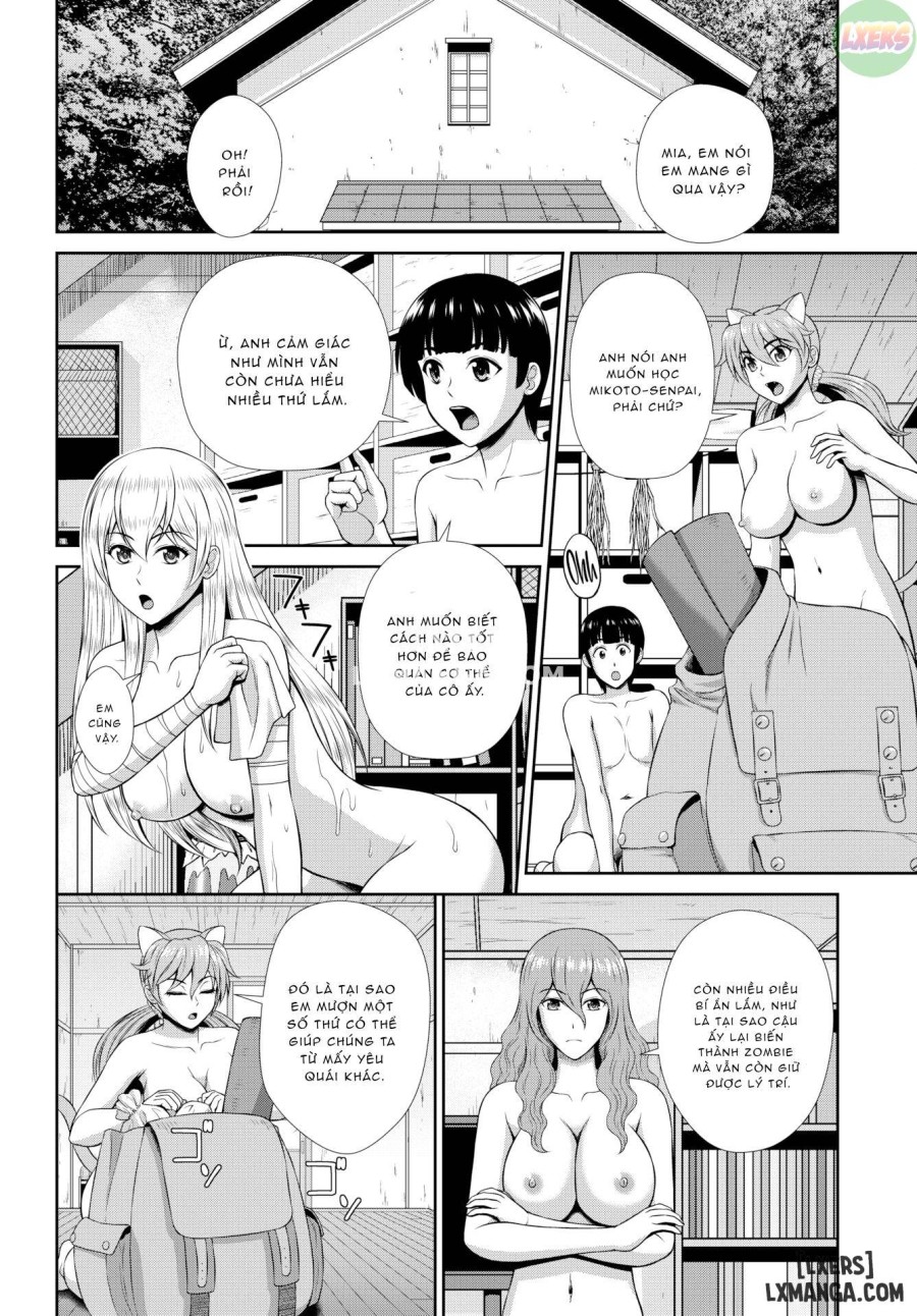 The Path to Salvation for a Zombie Girl is Creampie Sex 