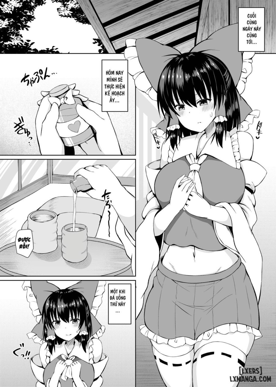 H ga Shitai Reimu-san ni Biyaku o Morareru Hanashi 