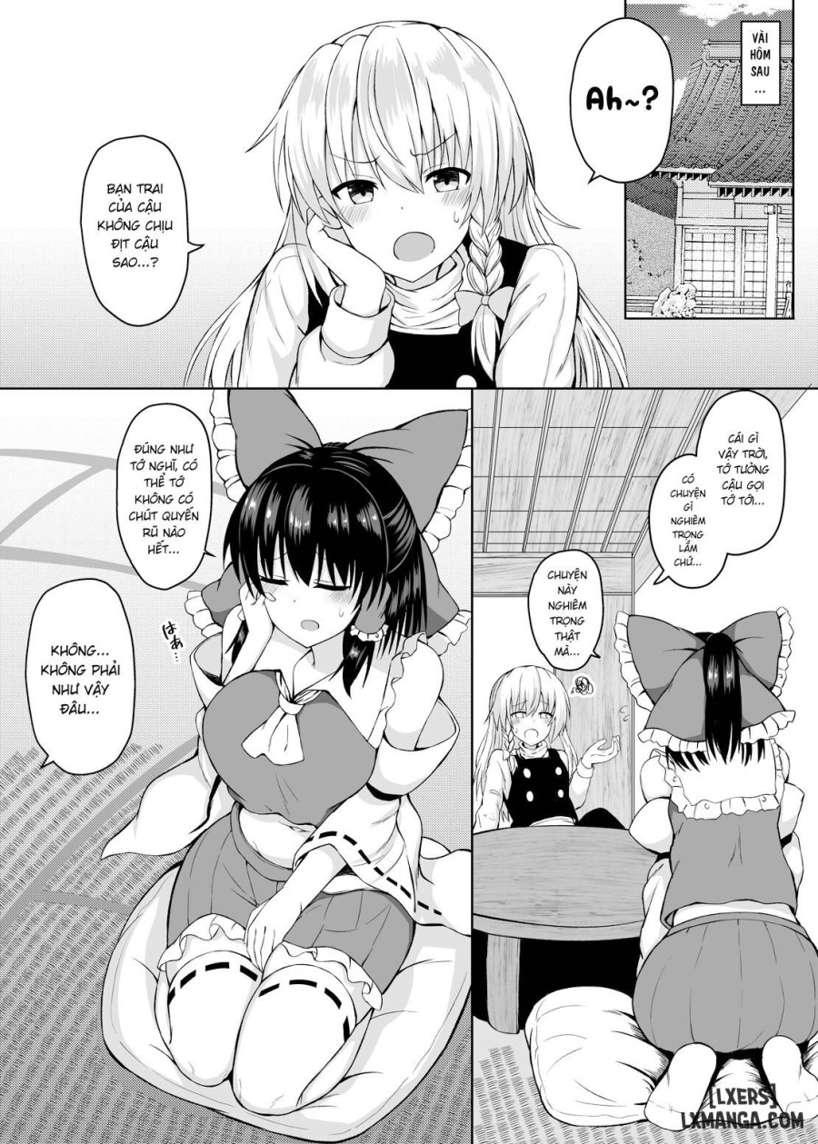 H ga Shitai Reimu-san ni Biyaku o Morareru Hanashi 