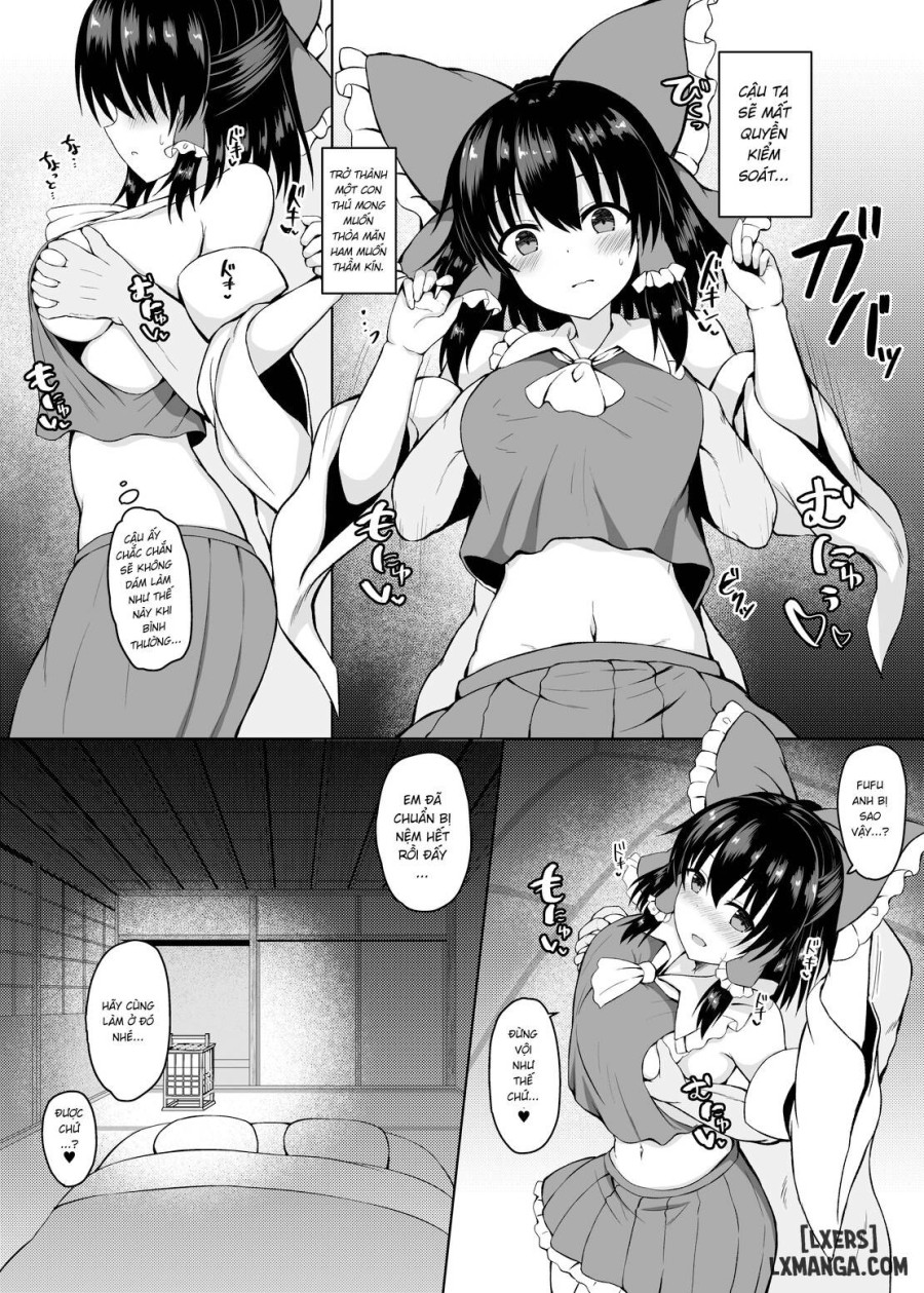H ga Shitai Reimu-san ni Biyaku o Morareru Hanashi 
