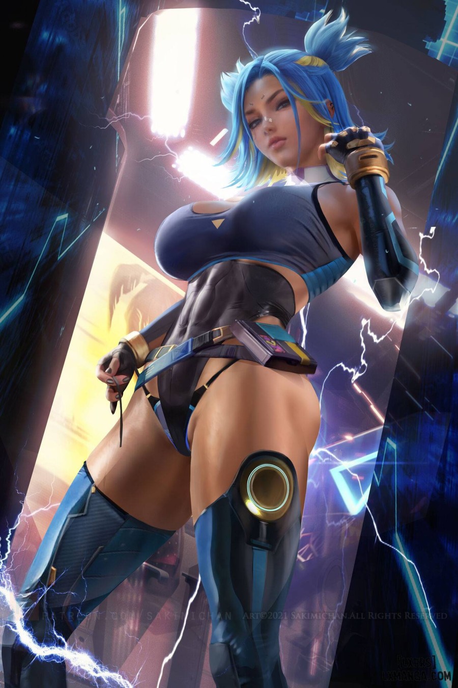 Artist Sakimichan 